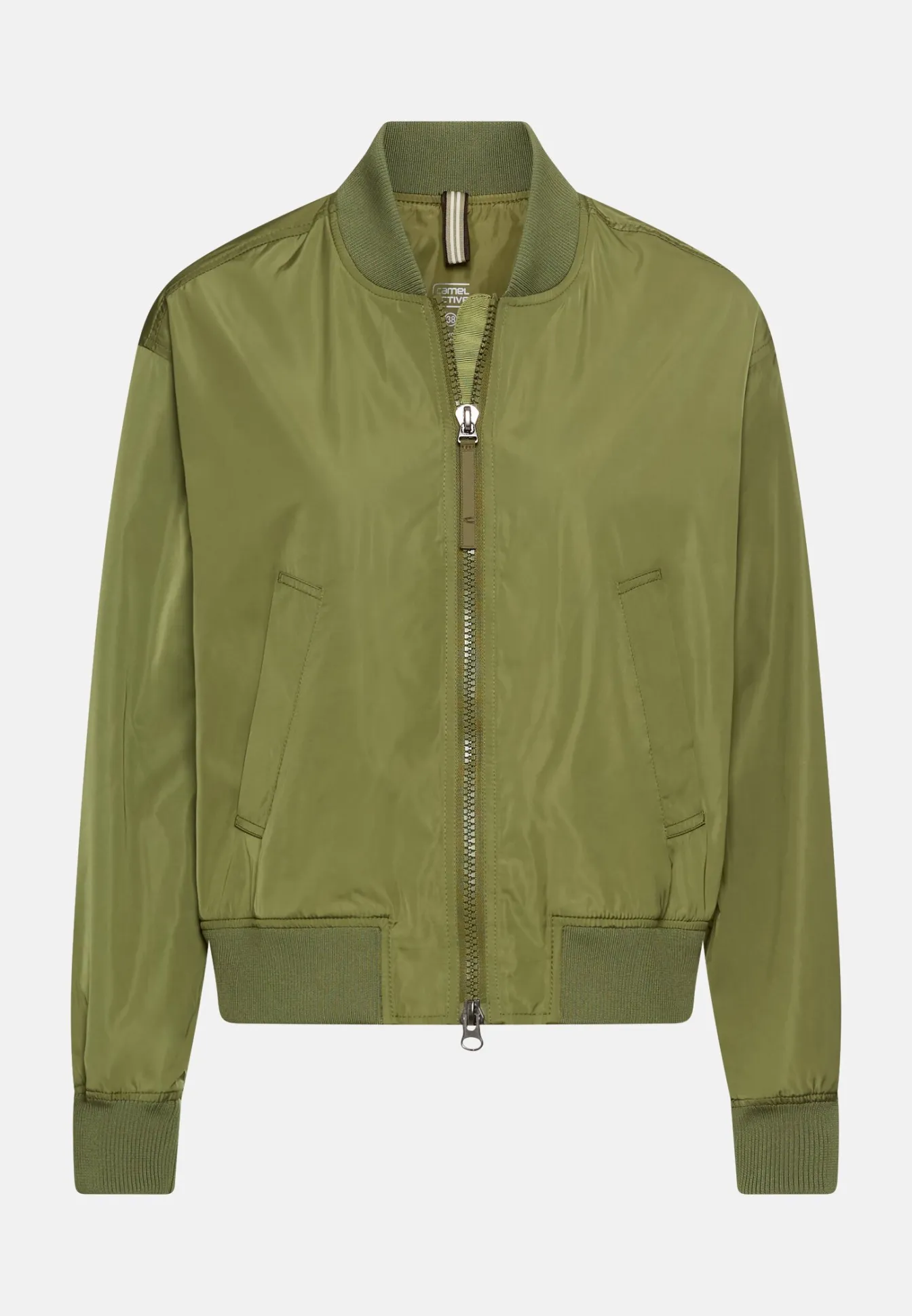 Damen Camel Active Jacken & Westen^Bomberjacke mit 2-Wege-Reißverschluss