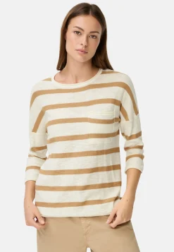 Damen Camel Active Pullover & Cardigans^Boxy Strickpullover mit 3/4-Ärmeln