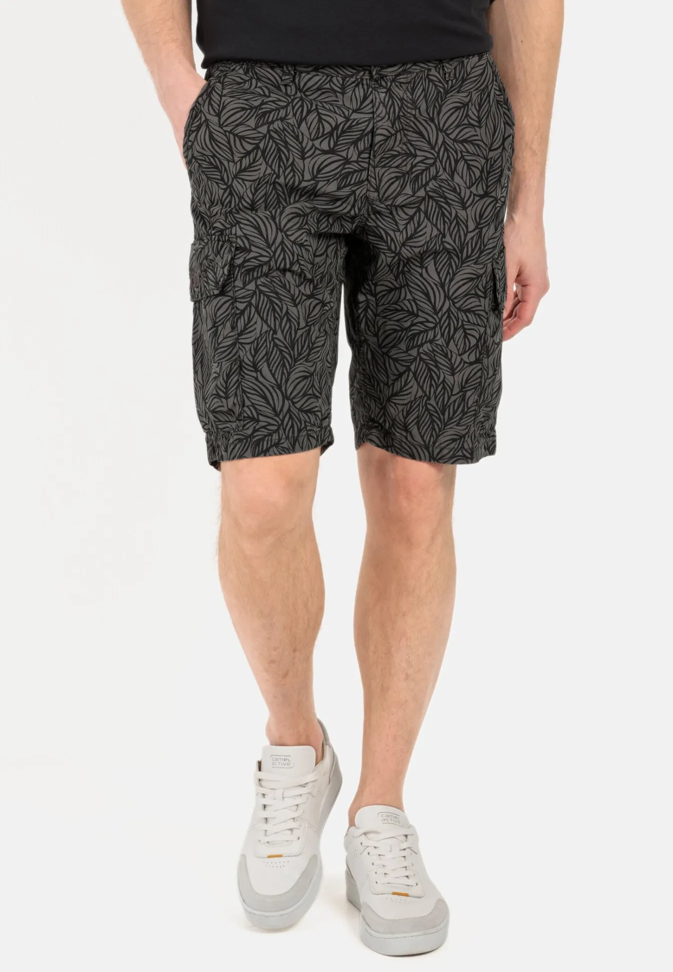 Herren Camel Active Shorts & Bermudas^Cargo Shorts mit Allover-Print