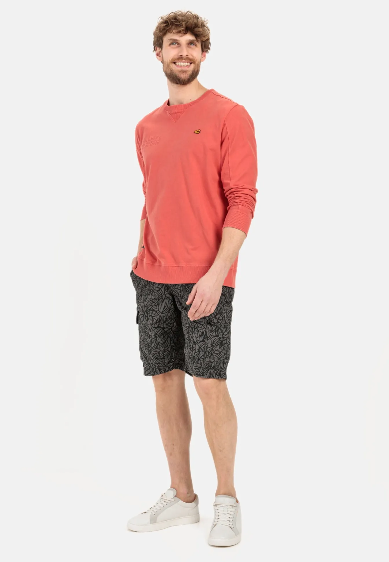 Herren Camel Active Shorts & Bermudas^Cargo Shorts mit Allover-Print