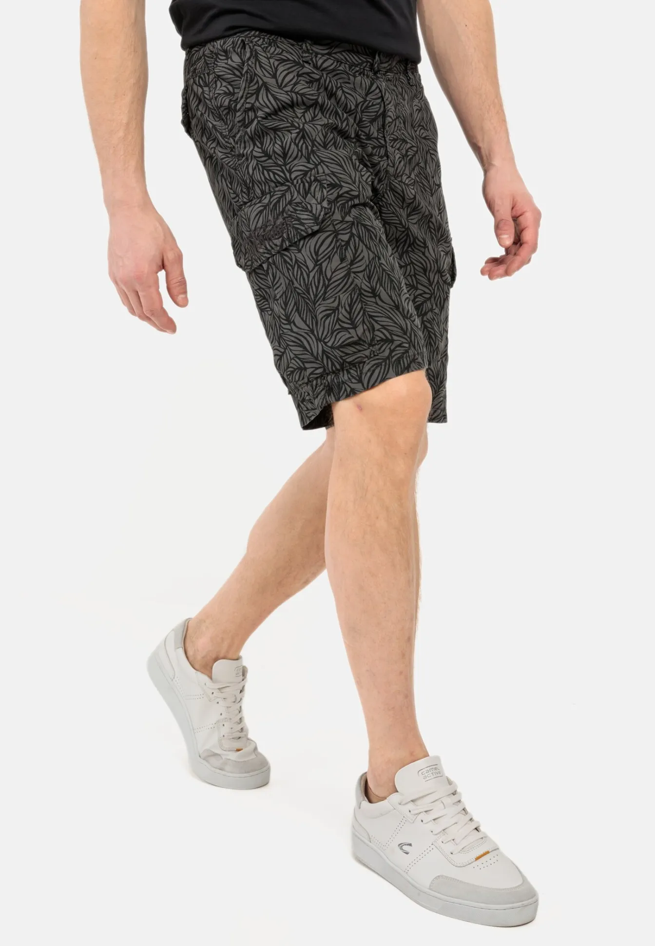 Herren Camel Active Shorts & Bermudas^Cargo Shorts mit Allover-Print
