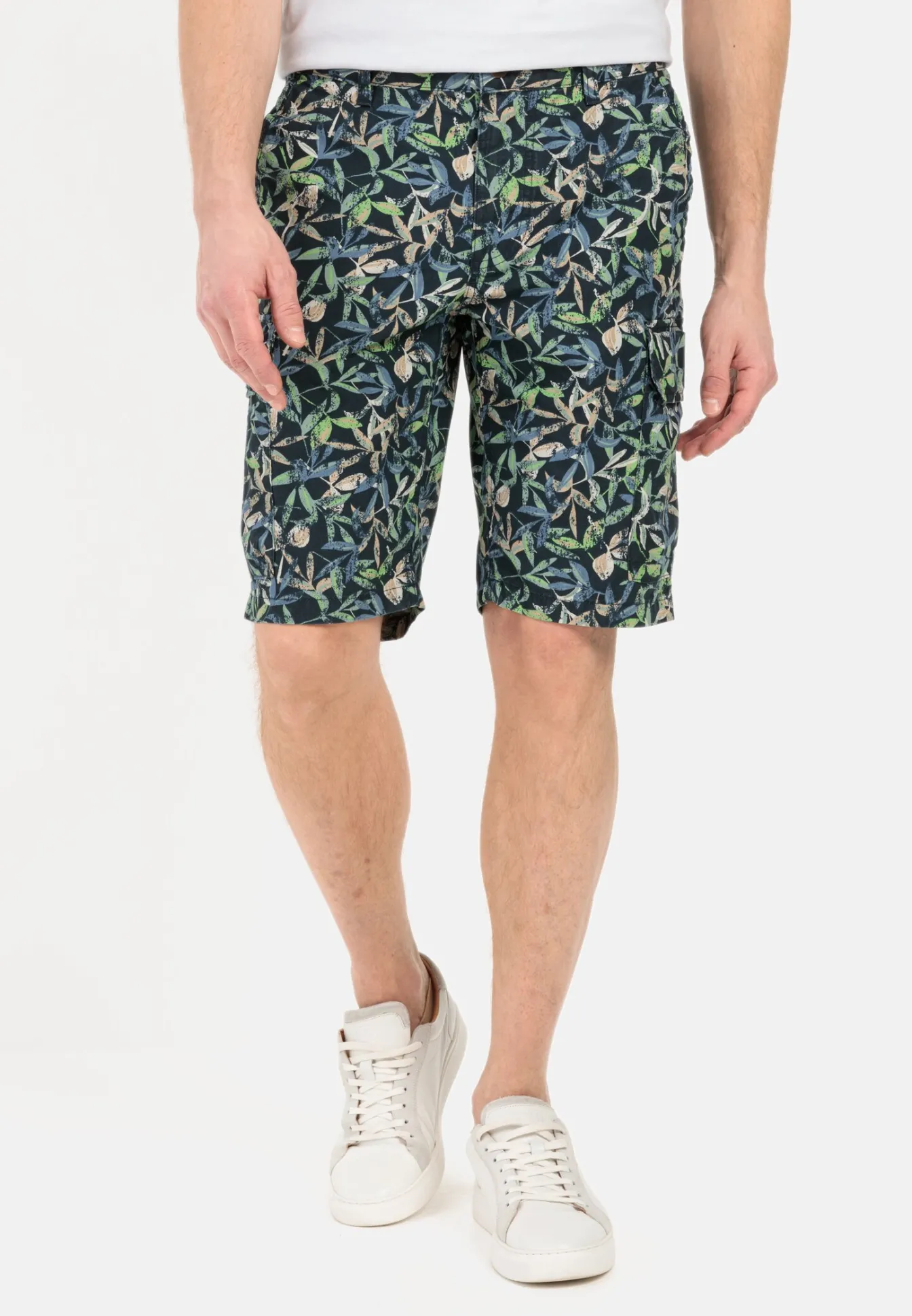 Herren Camel Active Shorts & Bermudas^Cargo Shorts mit Allover-Print