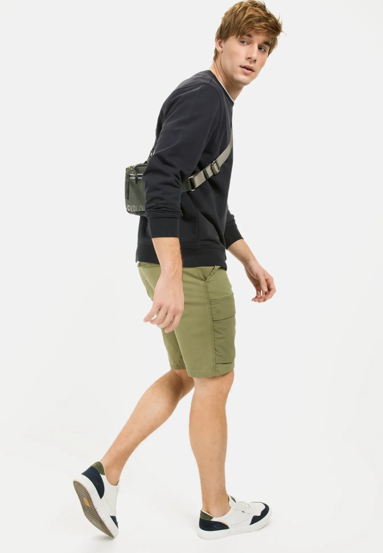 Herren Camel Active Shorts & Bermudas^Cargo Shorts mit Ripstop-Kontrast