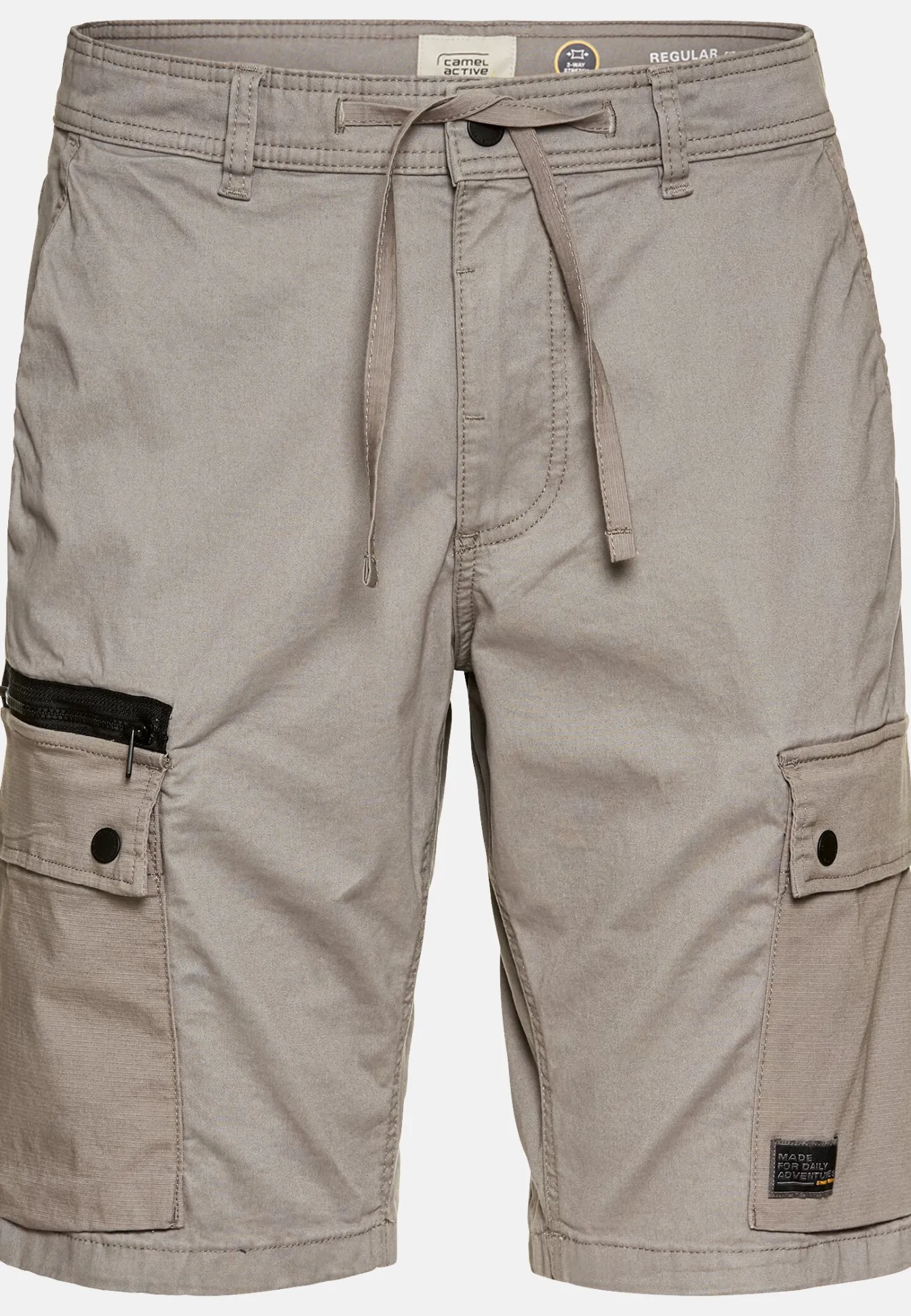 Herren Camel Active Shorts & Bermudas^Cargo-Shorts mit Kordelzug und Stretch