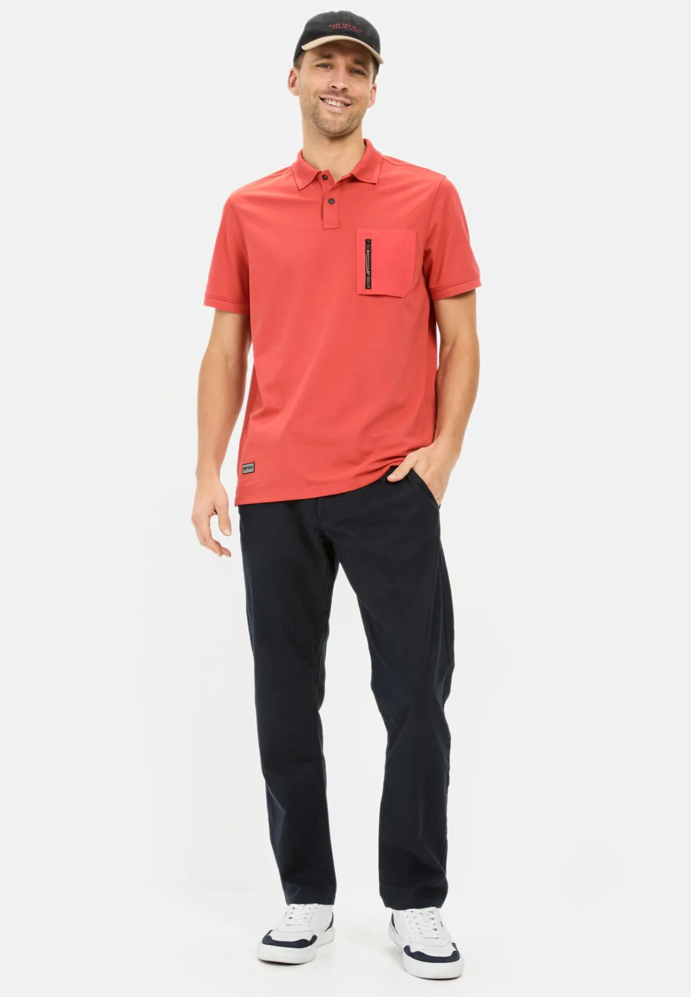 Herren Camel Active Hosen^Chinohose mit Kordelzug aus einem Leinenmix