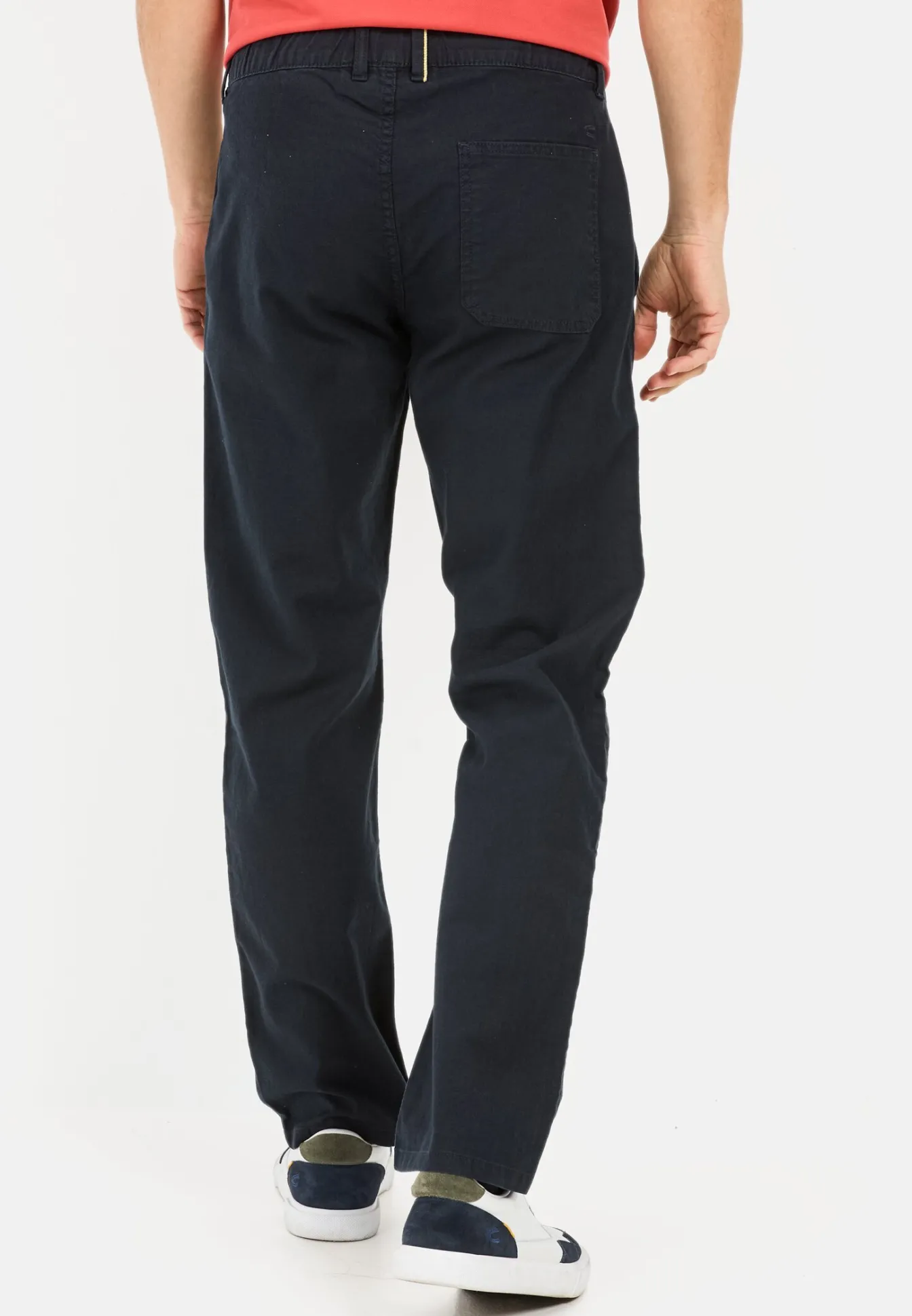 Herren Camel Active Hosen^Chinohose mit Kordelzug aus einem Leinenmix