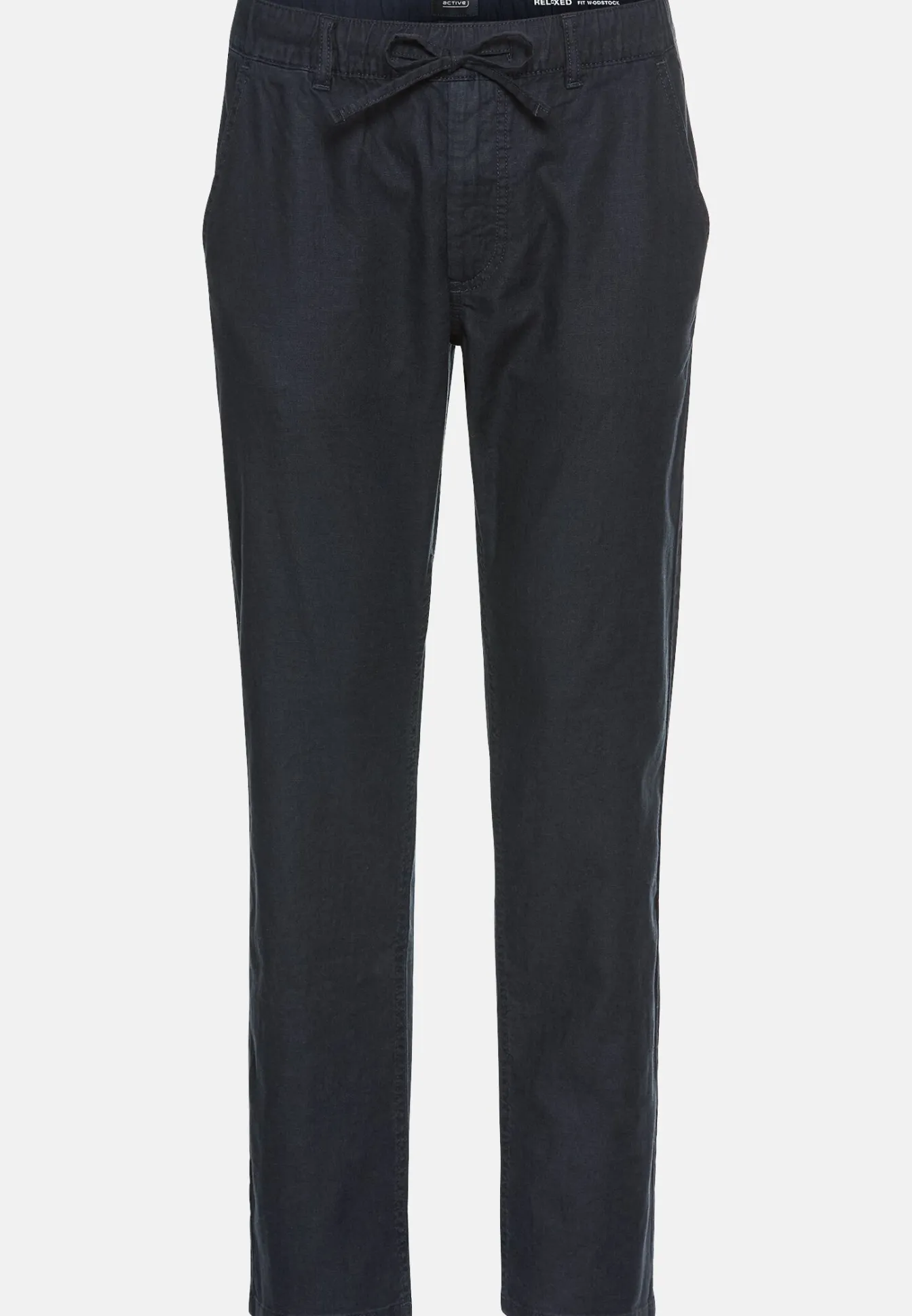 Herren Camel Active Hosen^Chinohose mit Kordelzug aus einem Leinenmix