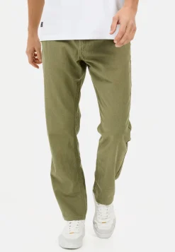 Herren Camel Active Hosen^Chinohose mit Kordelzug aus einem Leinenmix