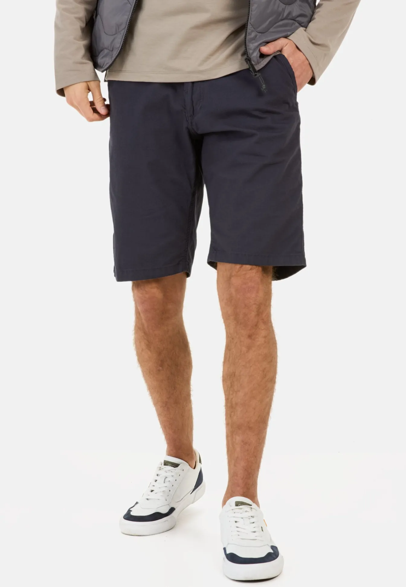 Herren Camel Active Shorts & Bermudas^Chinoshorts aus Baumwolle mit Stretch