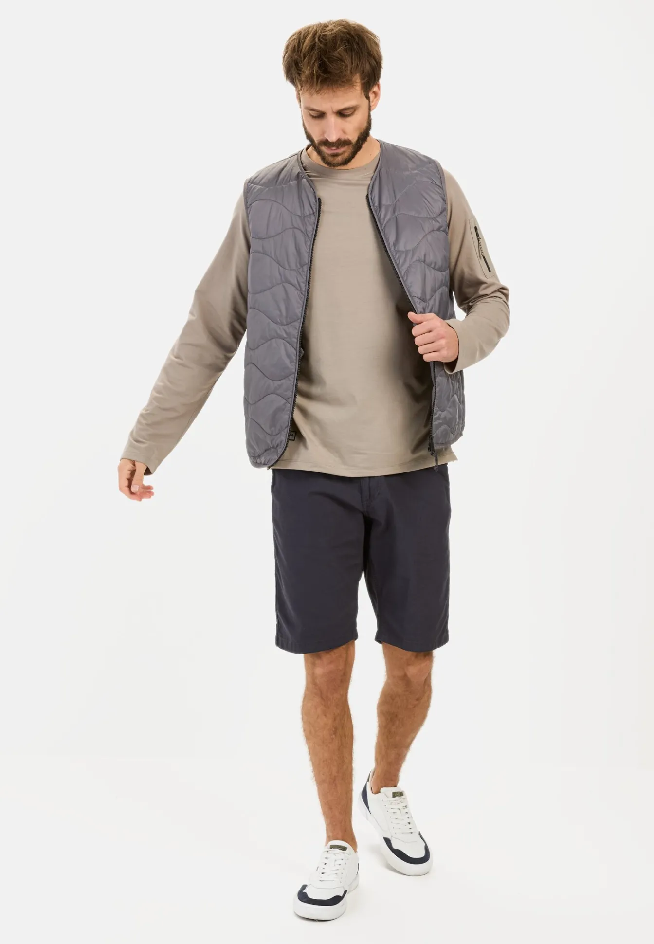Herren Camel Active Shorts & Bermudas^Chinoshorts aus Baumwolle mit Stretch