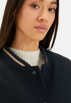 Damen Camel Active Jacken & Westen^Collegejacke aus einem Wollmix