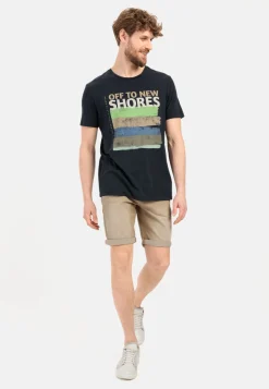Herren Camel Active Shorts & Bermudas^Colour Denim Shorts Slim Fit