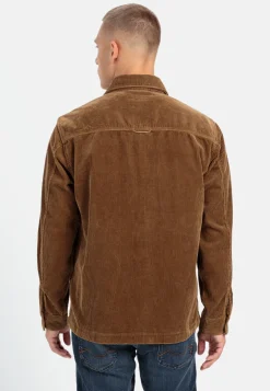 Herren Camel Active Overshirts^Cord Overshirt aus reiner Baumwolle