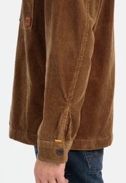 Herren Camel Active Overshirts^Cord Overshirt aus reiner Baumwolle