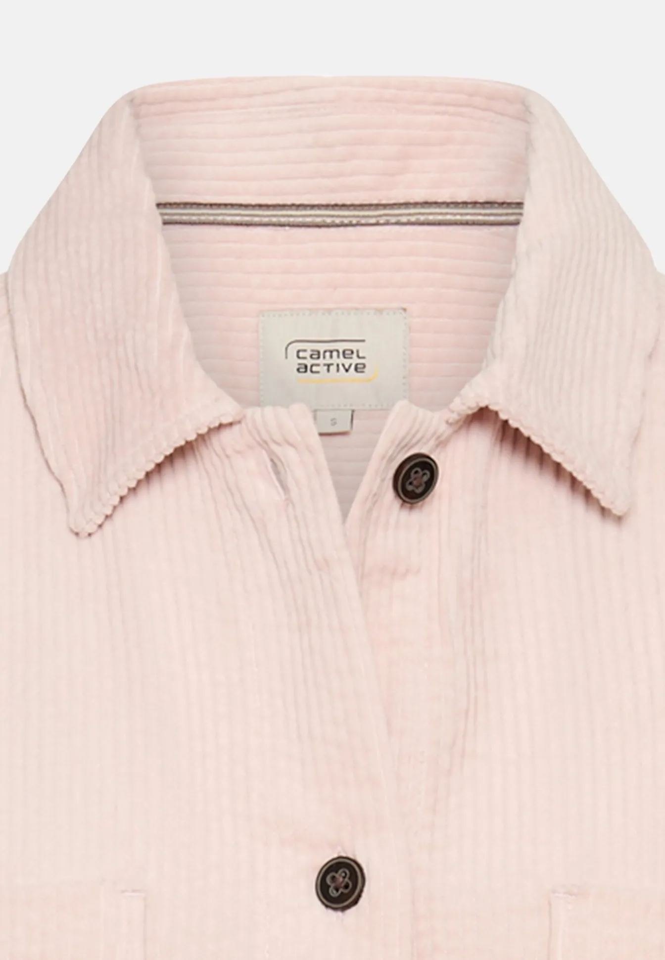 Damen Camel Active Blusen^Cord-Bluse aus reiner Baumwolle