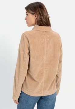 Damen Camel Active Jacken & Westen^Cordjacke aus reiner Baumwolle