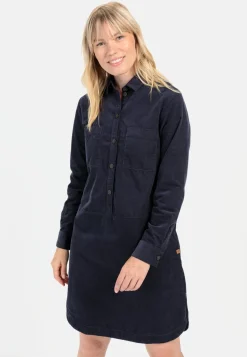 Damen Camel Active Kleider^Cordkleid aus reiner Baumwolle
