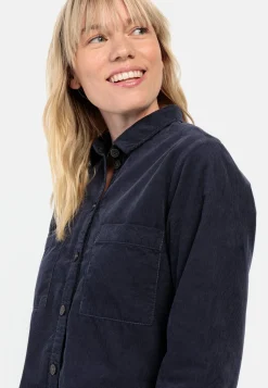 Damen Camel Active Kleider^Cordkleid aus reiner Baumwolle