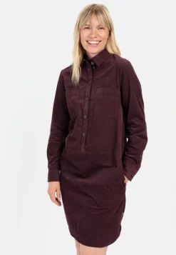Damen Camel Active Kleider^Cordkleid aus reiner Baumwolle