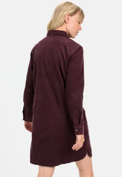 Damen Camel Active Kleider^Cordkleid aus reiner Baumwolle