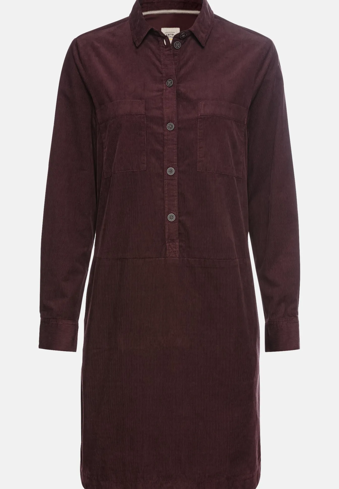 Damen Camel Active Kleider^Cordkleid aus reiner Baumwolle