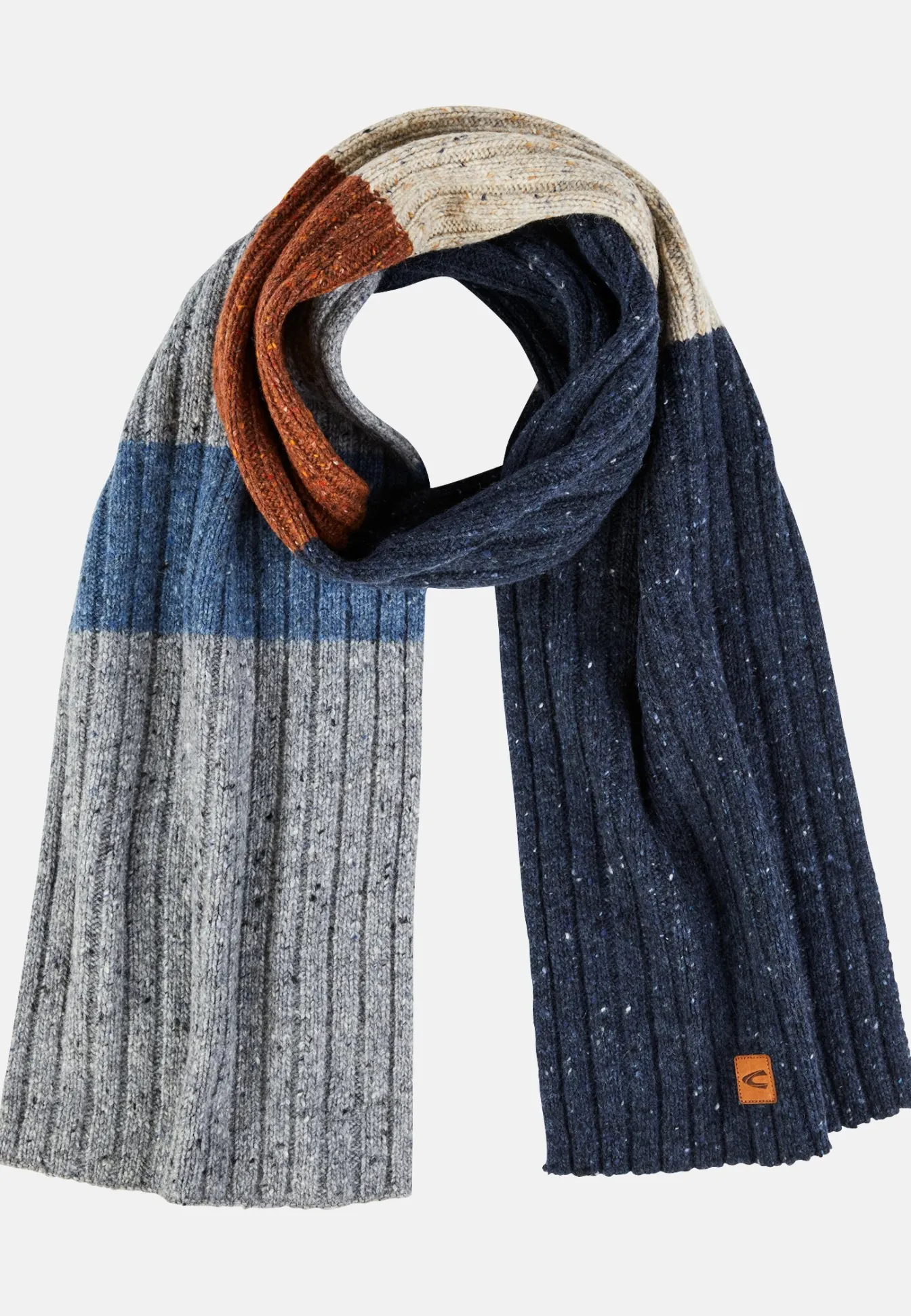 Herren Camel Active Schals & Tücher^Dicker Strickschal aus einem Wollmix