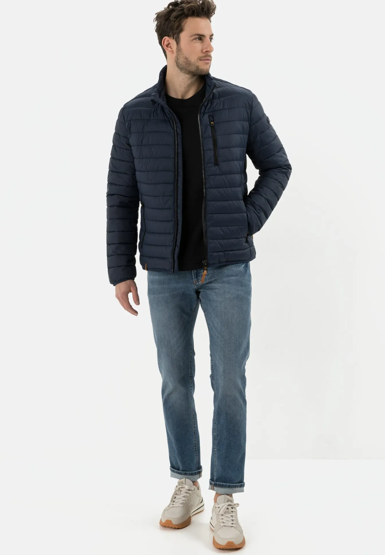 Herren Camel Active Jacken & Westen^Downfree Steppjacke aus recyceltem Polyester
