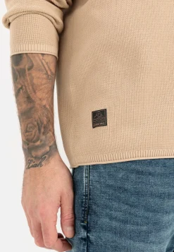 Herren Camel Active Pullover & Cardigan^Feinstrickpullover aus organic Cotton