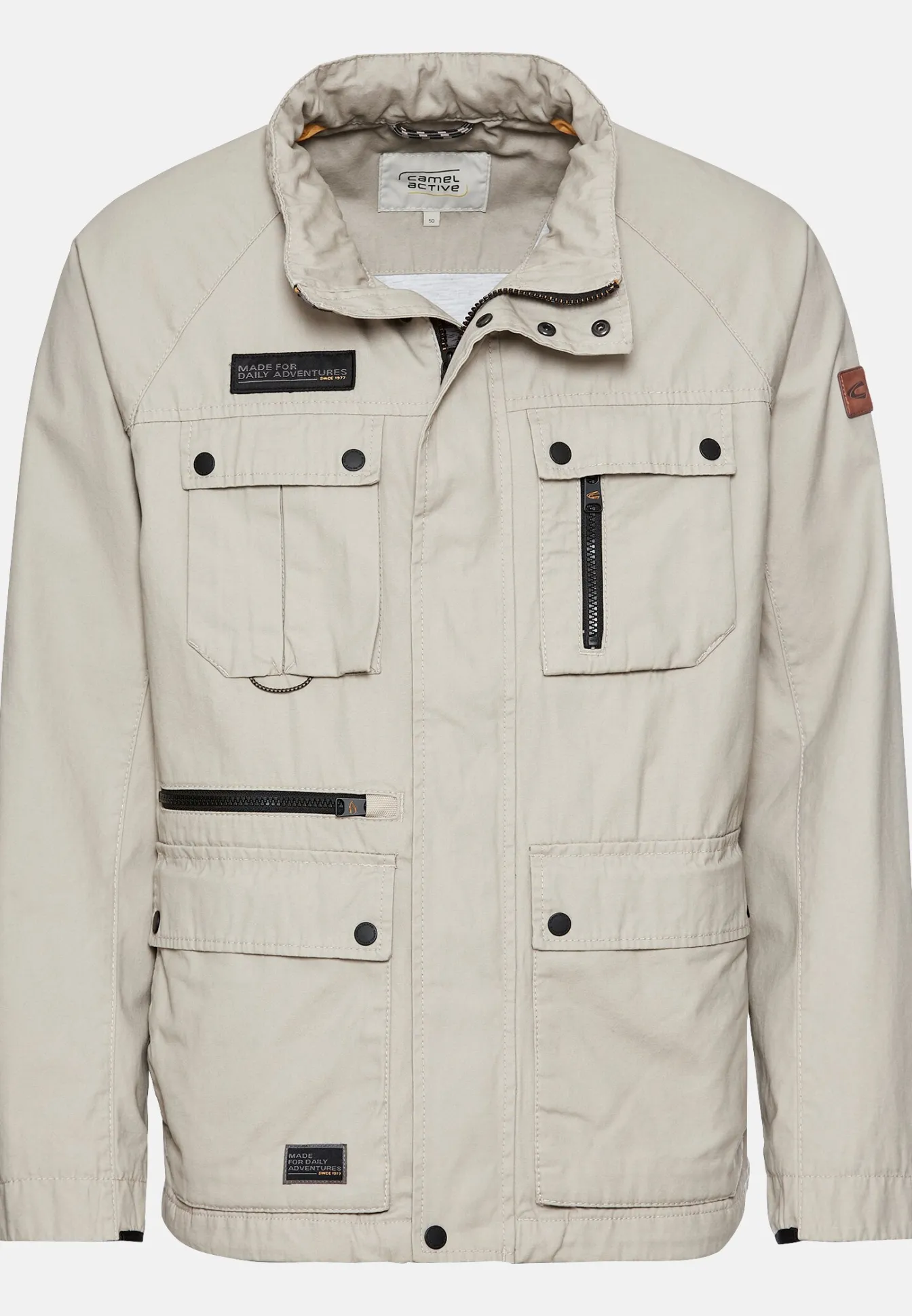 Herren Camel Active Jacken & Westen^Fieldjacket aus reiner Baumwolle