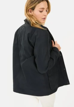 Damen Camel Active Jacken & Westen^Fieldjacket mit Cordkragen