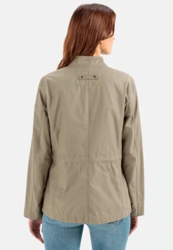 Damen Camel Active Jacken & Westen^Fieldjacket mit Stehkragen