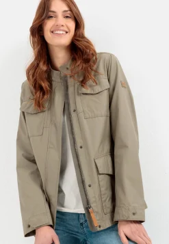 Damen Camel Active Jacken & Westen^Fieldjacket mit Stehkragen