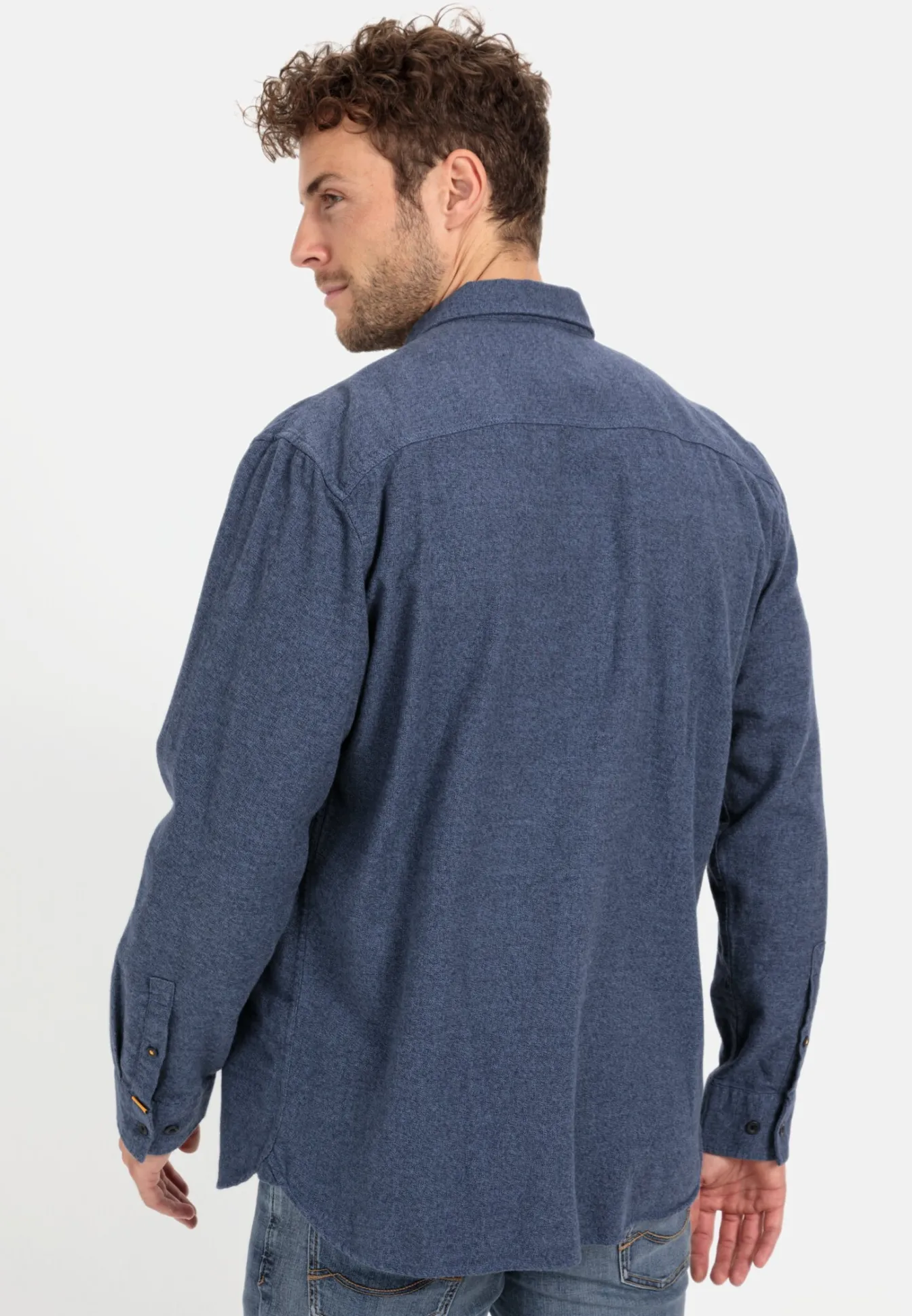 Herren Camel Active Hemden^Flanell Karohemd aus reiner Baumwolle
