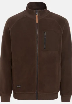 Herren Camel Active Sweatshirts & Hoodies|Jacken & Westen^Fleecejacke aus recyceltem Polyester