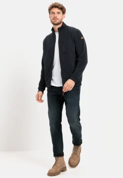 Herren Camel Active Sweatshirts & Hoodies|Jacken & Westen^Fleecejacke aus recyceltem Polyester