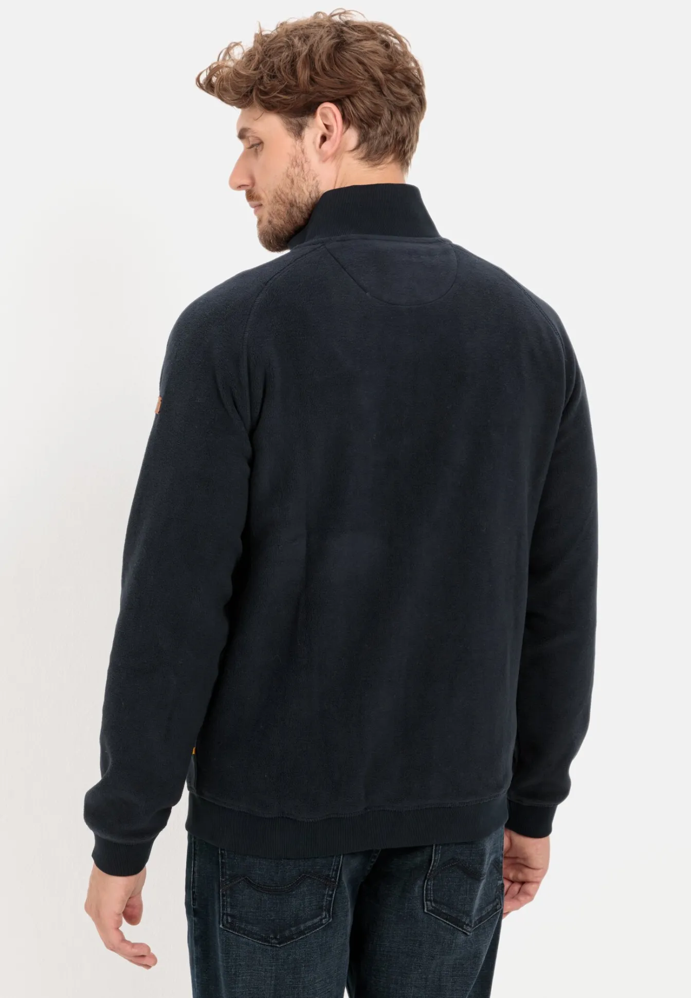 Herren Camel Active Sweatshirts & Hoodies|Jacken & Westen^Fleecejacke aus recyceltem Polyester