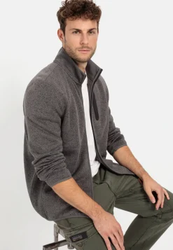 Herren Camel Active Sweatshirts & Hoodies^Fleecejacke mit Reißverschluss