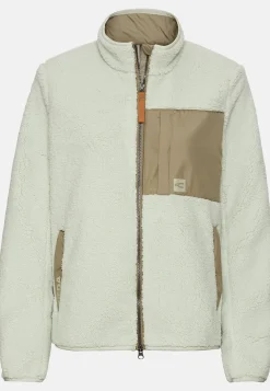 Damen Camel Active Jacken & Westen^Fleecejacke mit Stehkragen
