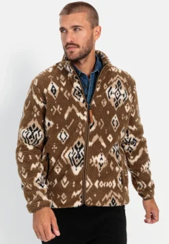 Herren Camel Active Sweatshirts & Hoodies^Fleecejacke mit Stehkragen