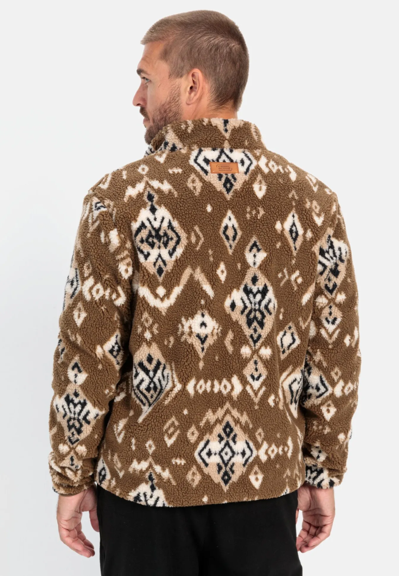 Herren Camel Active Sweatshirts & Hoodies^Fleecejacke mit Stehkragen