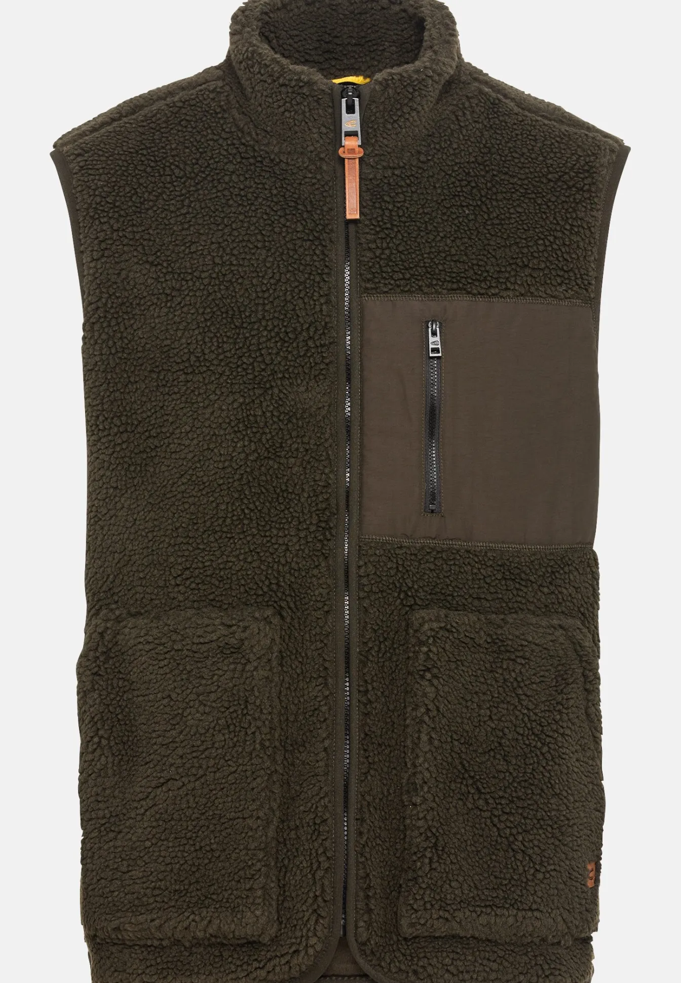 Herren Camel Active Jacken & Westen^Fleeceweste aus recyceltem Polyester