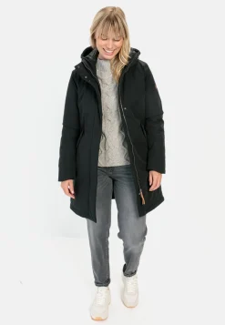 Damen Camel Active Jacken & Westen^Funktionsmantel mit Kapuze