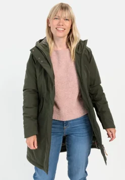 Damen Camel Active Jacken & Westen^Funktionsmantel mit Kapuze
