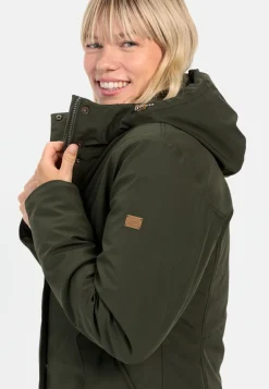 Damen Camel Active Jacken & Westen^Funktionsmantel mit Kapuze