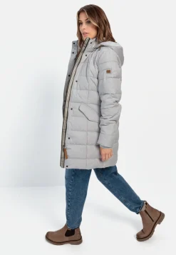 Damen Camel Active Jacken & Westen^Gesteppte Jacke mit abnehmbarer Kapuze