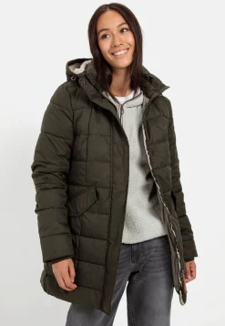 Damen Camel Active Jacken & Westen^Gesteppte Jacke mit abnehmbarer Kapuze