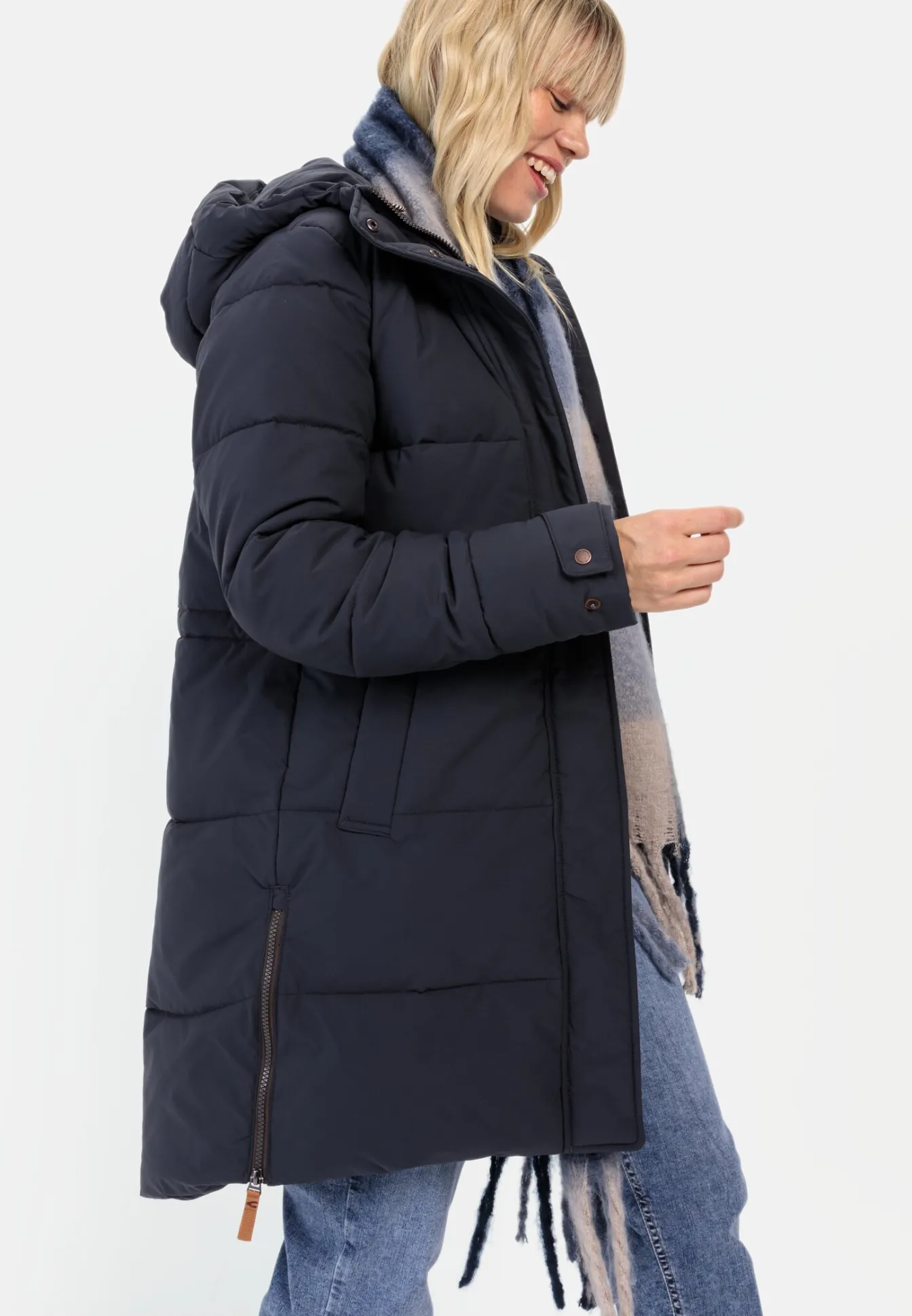 Damen Camel Active Jacken & Westen^Gesteppte Jacke mit daunenartiger Füllung