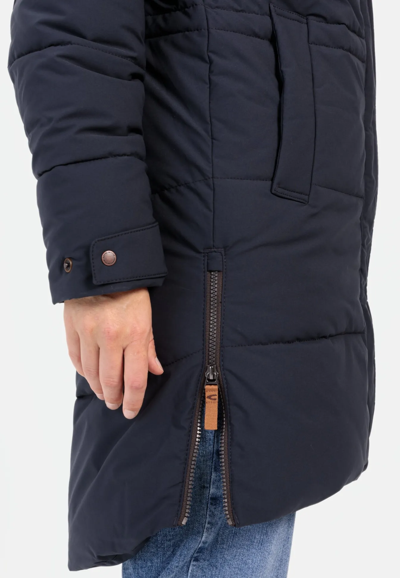 Damen Camel Active Jacken & Westen^Gesteppte Jacke mit daunenartiger Füllung