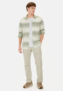 Herren Camel Active Hemden^Gestreiftes Hemd aus reiner Baumwolle