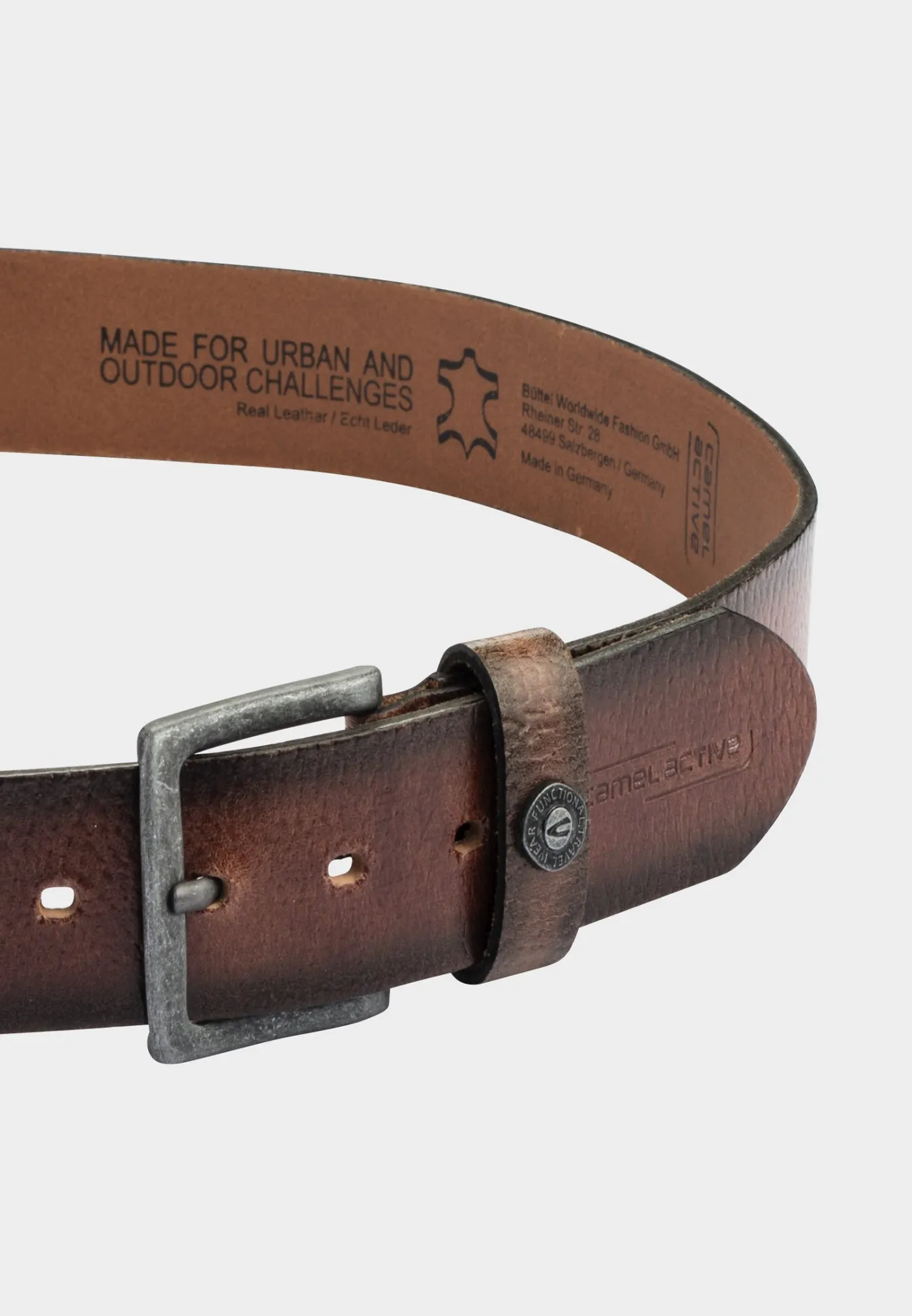 Herren Camel Active Gürtel^Gürtel aus hochwertigem Leder